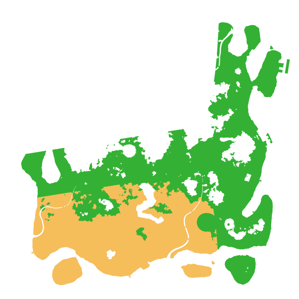 Biome Rust Map: Procedural Map, Size: 4250, Seed: 1529105564