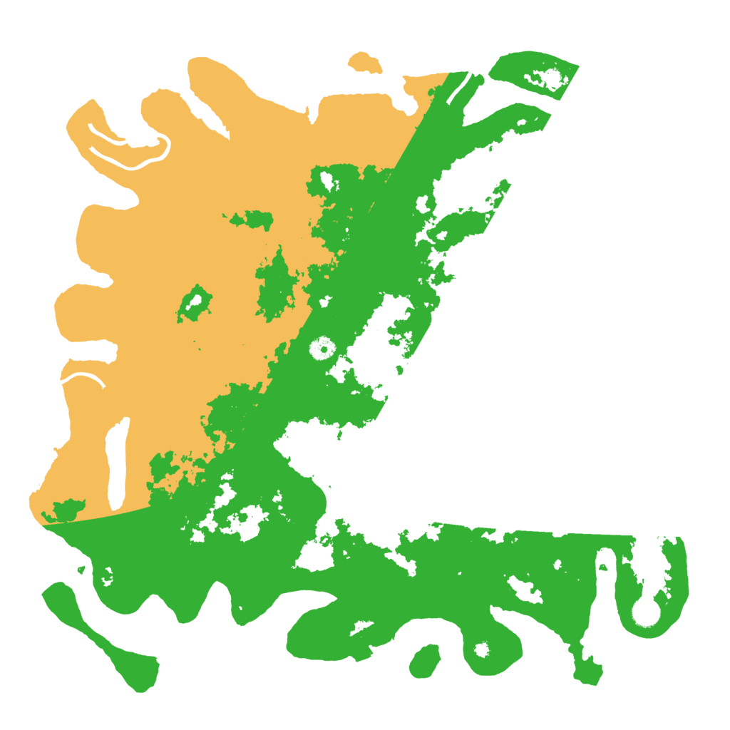 Biome Rust Map: Procedural Map, Size: 4500, Seed: 13375