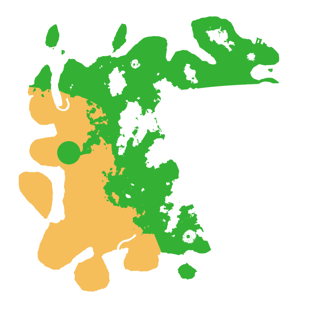 Biome Rust Map: Procedural Map, Size: 3560, Seed: 44721