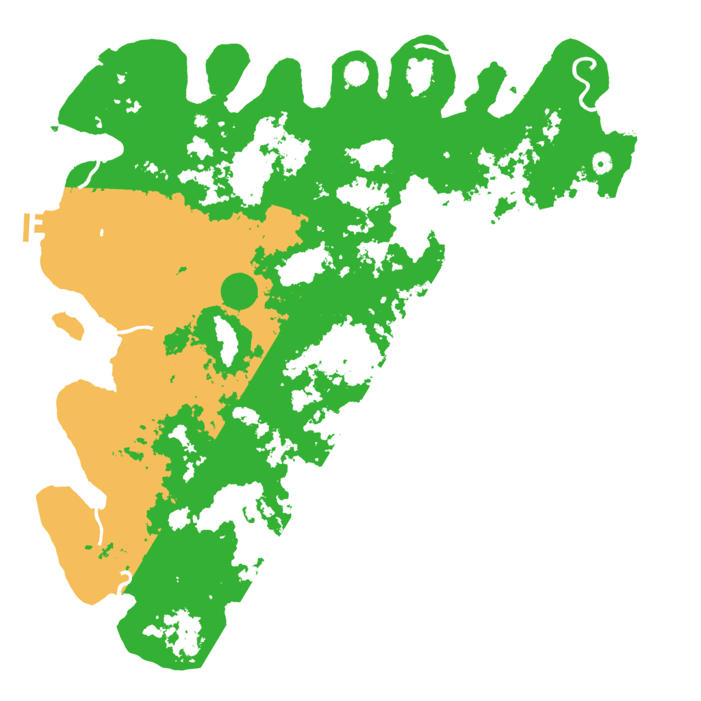 Biome Rust Map: Procedural Map, Size: 5000, Seed: 910597509