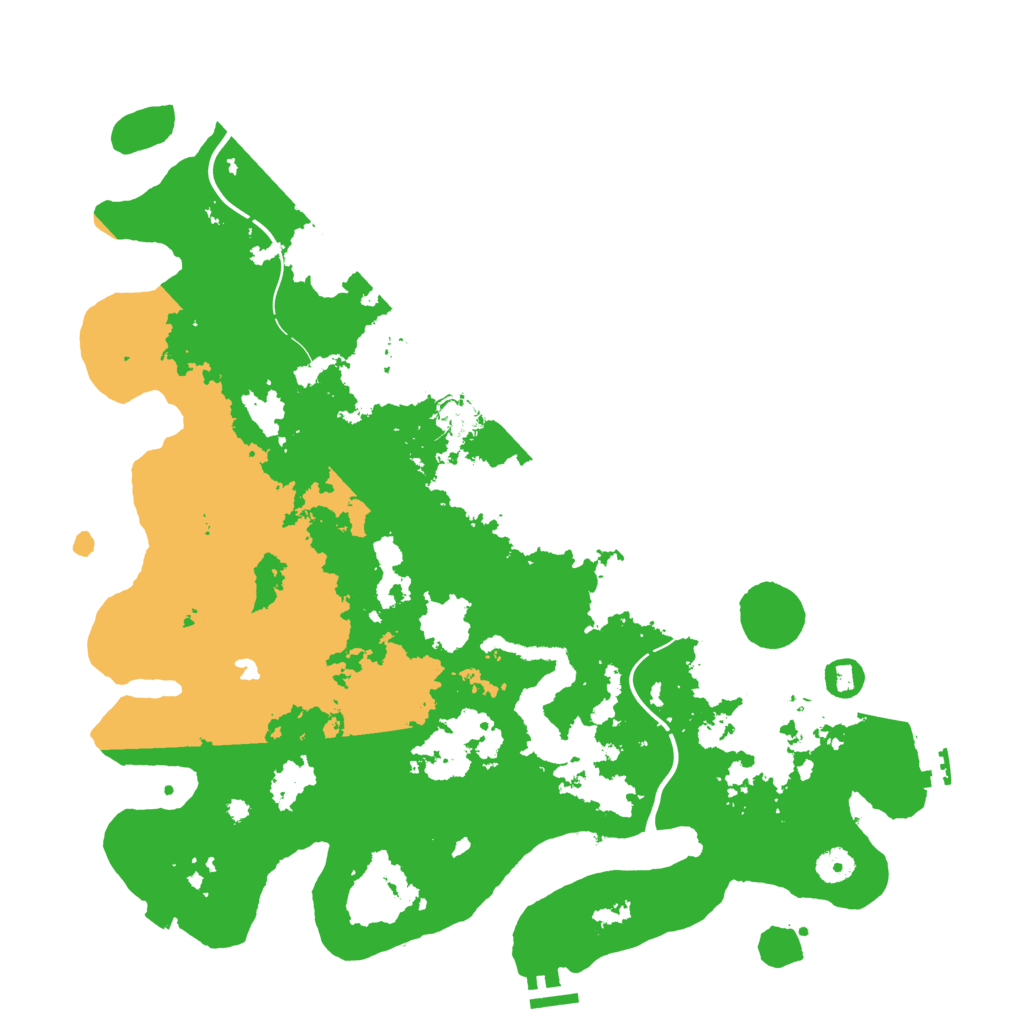 Biome Rust Map: Procedural Map, Size: 4250, Seed: 974777041