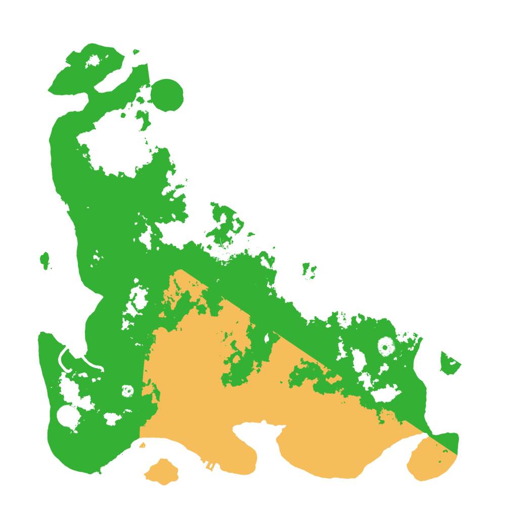 Biome Rust Map: Procedural Map, Size: 4300, Seed: 24700101