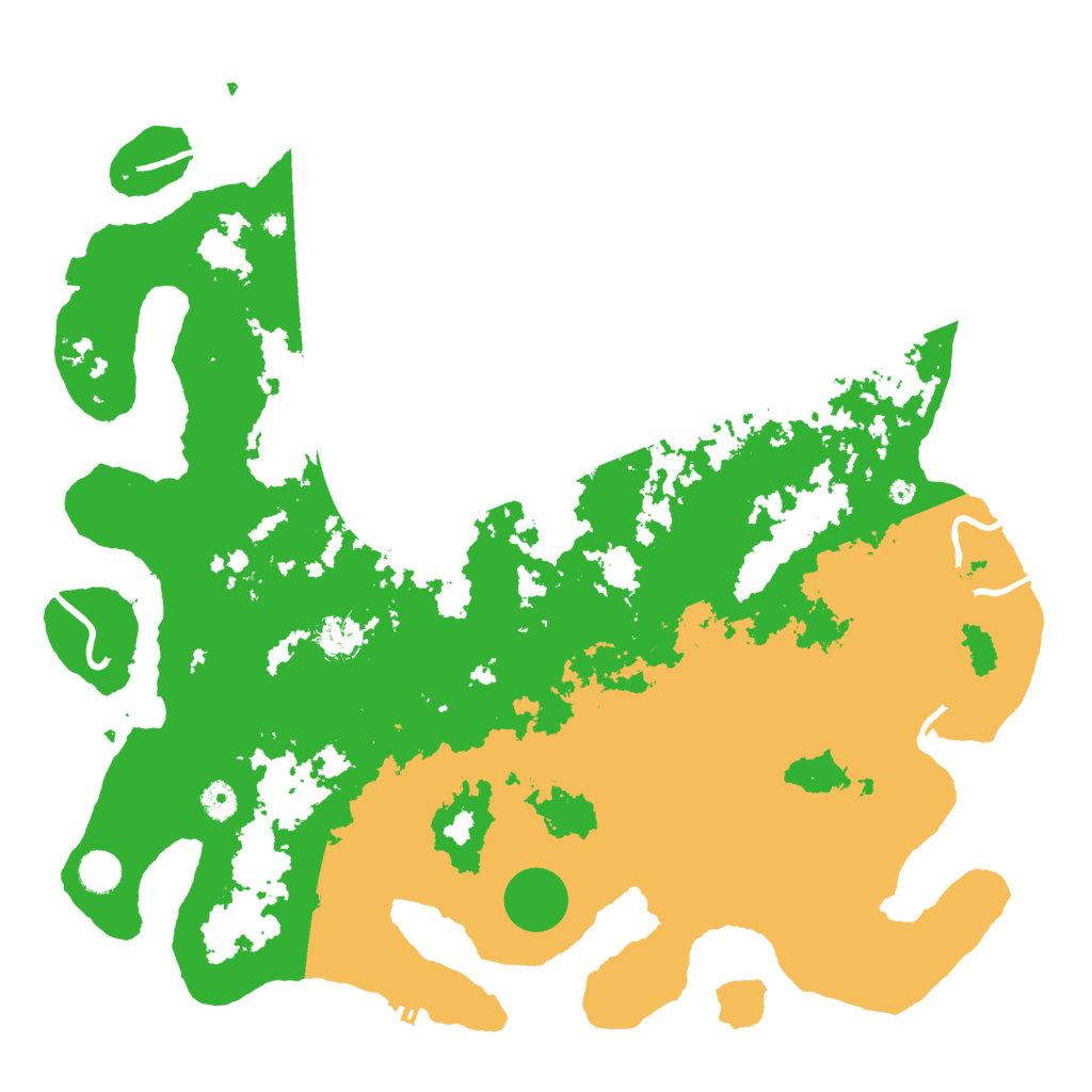 Biome Rust Map: Procedural Map, Size: 4500, Seed: 974752468