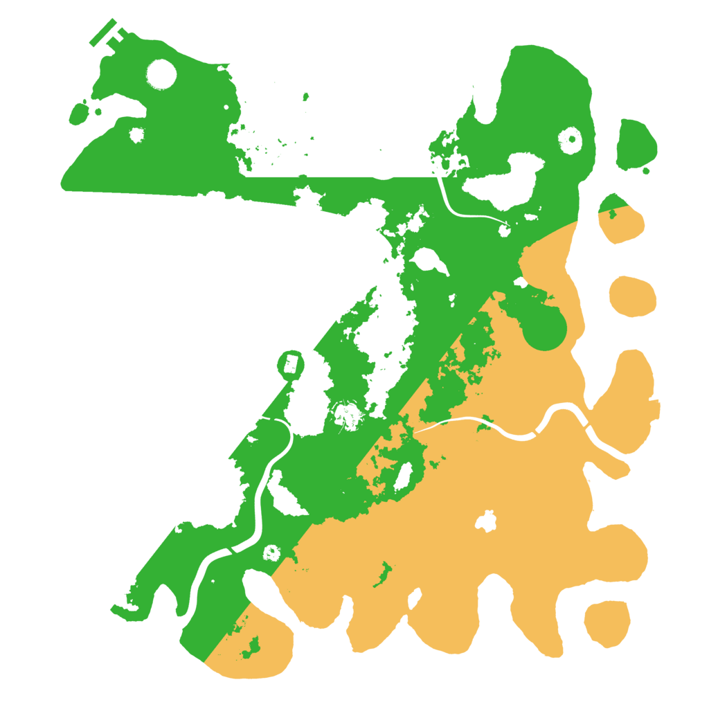 Biome Rust Map: Procedural Map, Size: 4200, Seed: 237228333