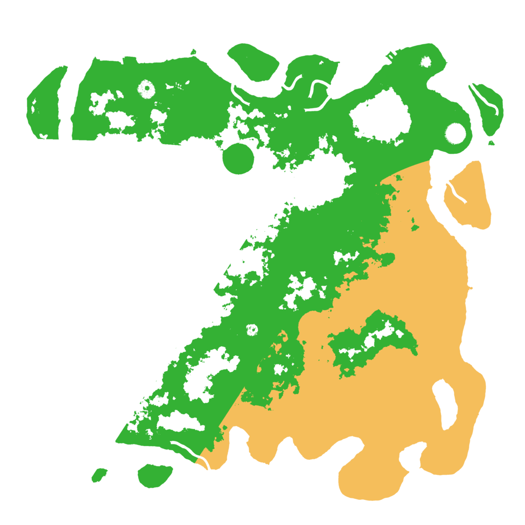 Biome Rust Map: Procedural Map, Size: 4500, Seed: 226227087