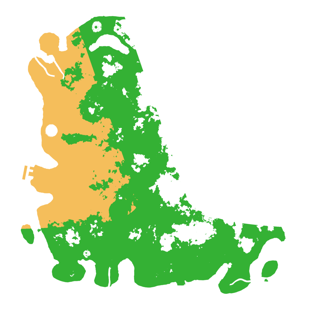 Biome Rust Map: Procedural Map, Size: 4500, Seed: 44936
