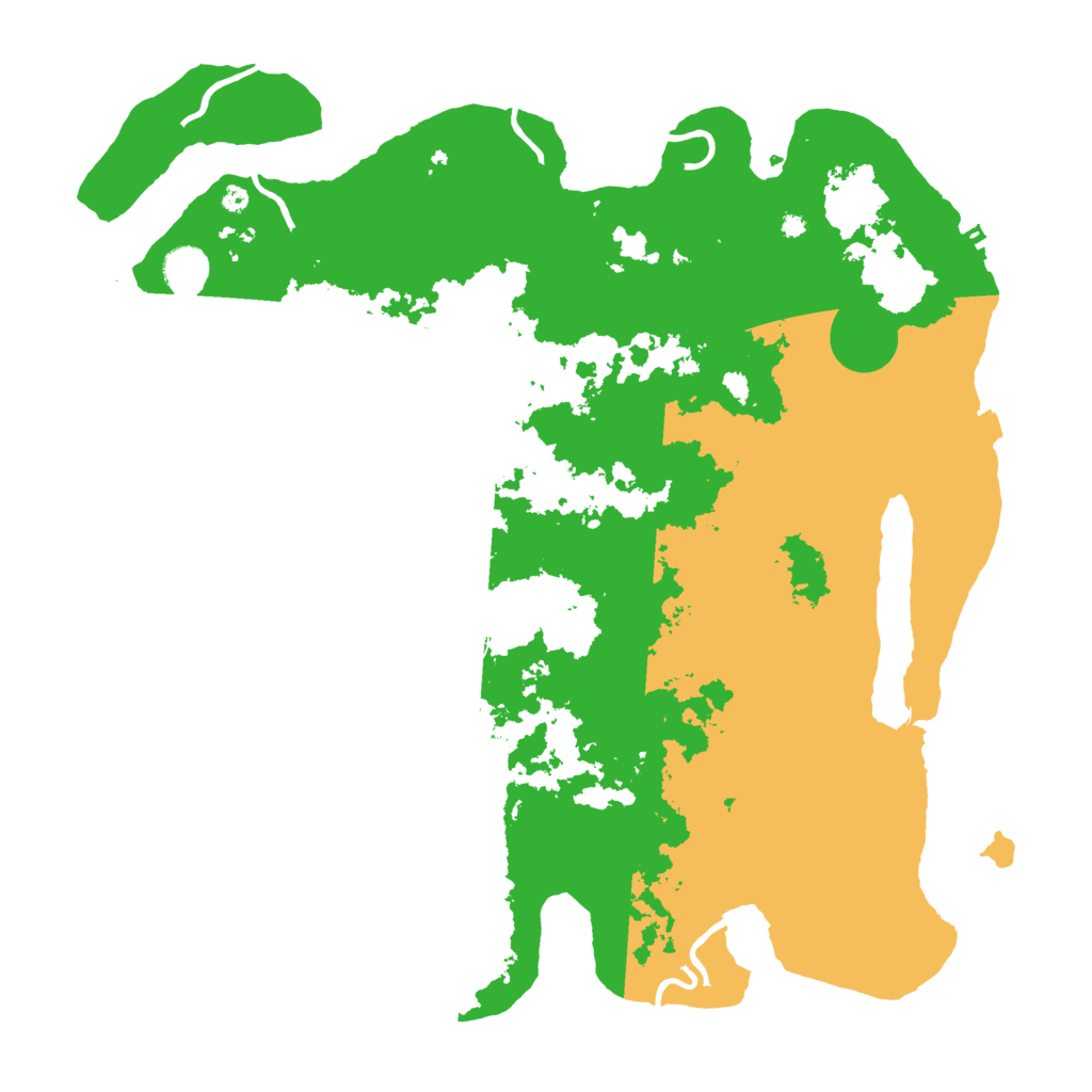 Biome Rust Map: Procedural Map, Size: 4250, Seed: 2026734988