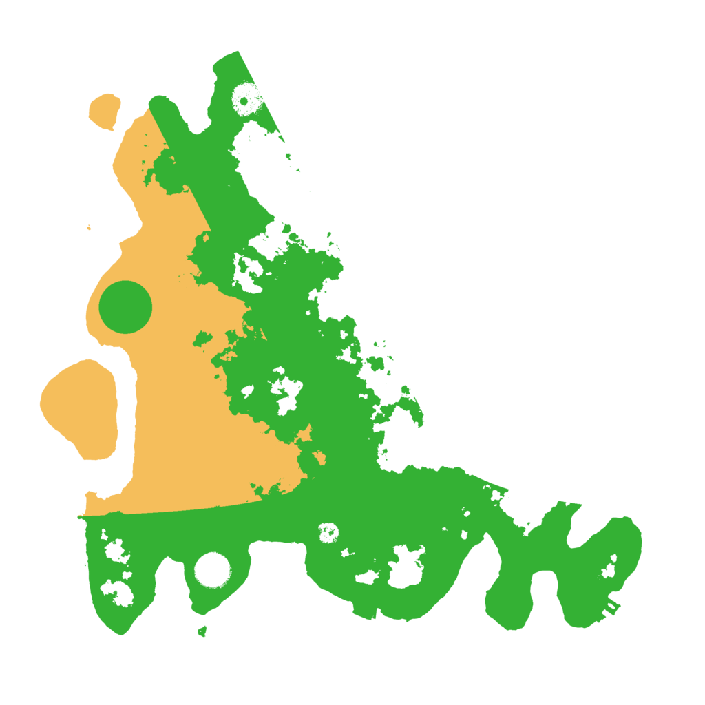 Biome Rust Map: Procedural Map, Size: 3500, Seed: 443187676