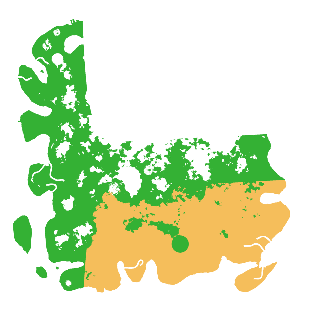 Biome Rust Map: Procedural Map, Size: 4800, Seed: 885891738