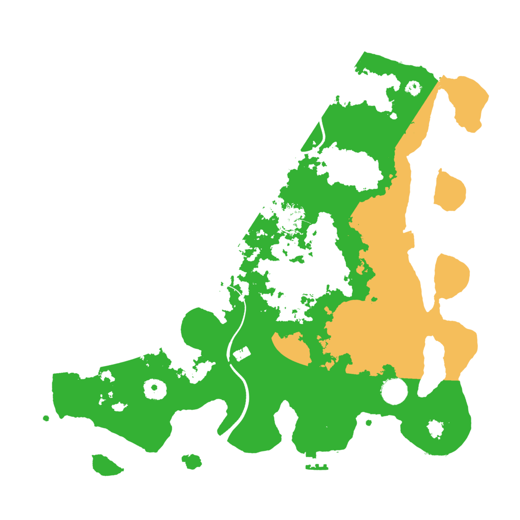 Biome Rust Map: Procedural Map, Size: 3500, Seed: 1430262775