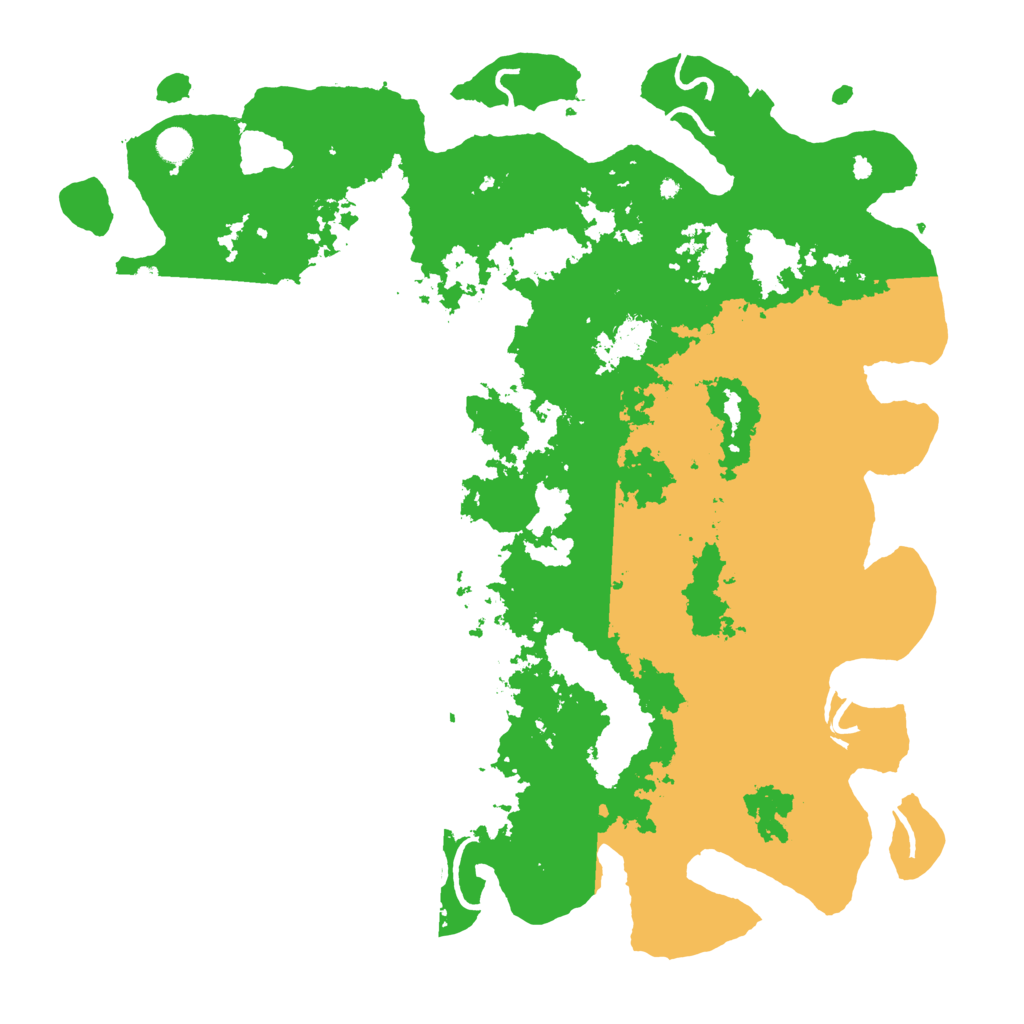 Biome Rust Map: Procedural Map, Size: 5000, Seed: 75923533