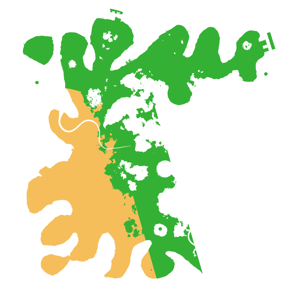 Biome Rust Map: Procedural Map, Size: 3500, Seed: 1601977932
