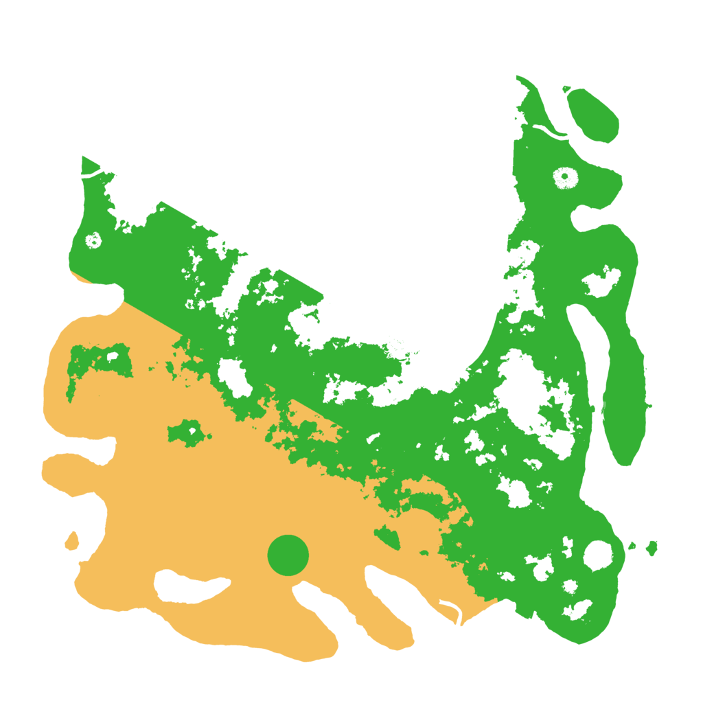 Biome Rust Map: Procedural Map, Size: 4500, Seed: 694712353