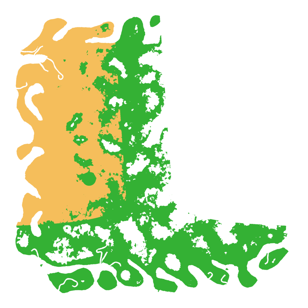 Biome Rust Map: Procedural Map, Size: 6000, Seed: 746561701