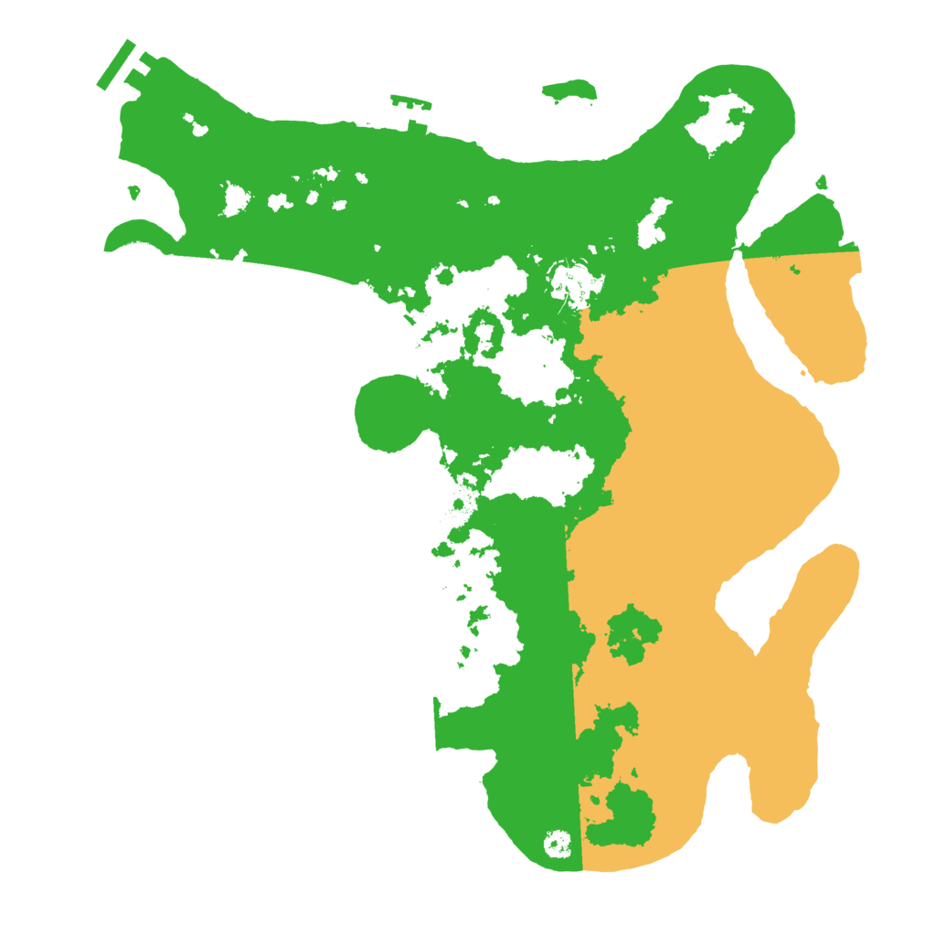 Biome Rust Map: Procedural Map, Size: 3400, Seed: 1466576131