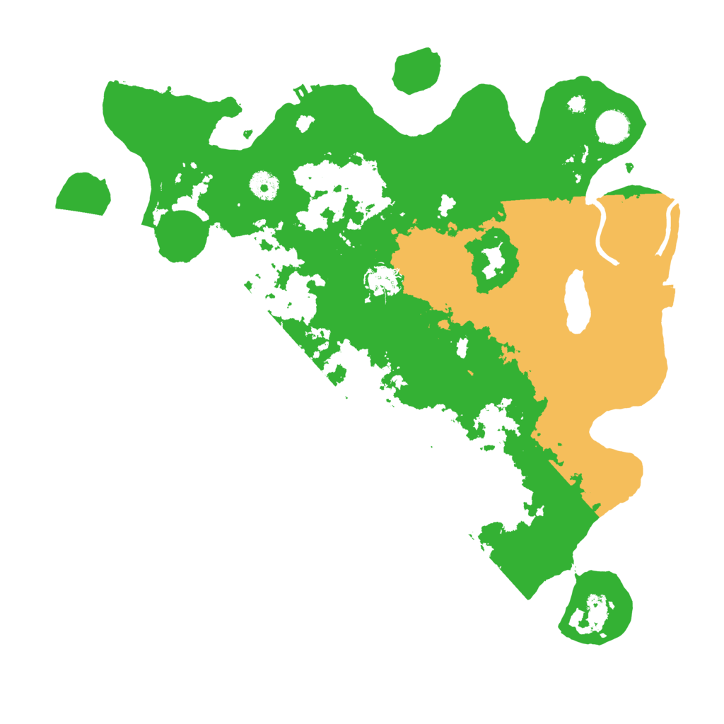 Biome Rust Map: Procedural Map, Size: 3800, Seed: 15851214