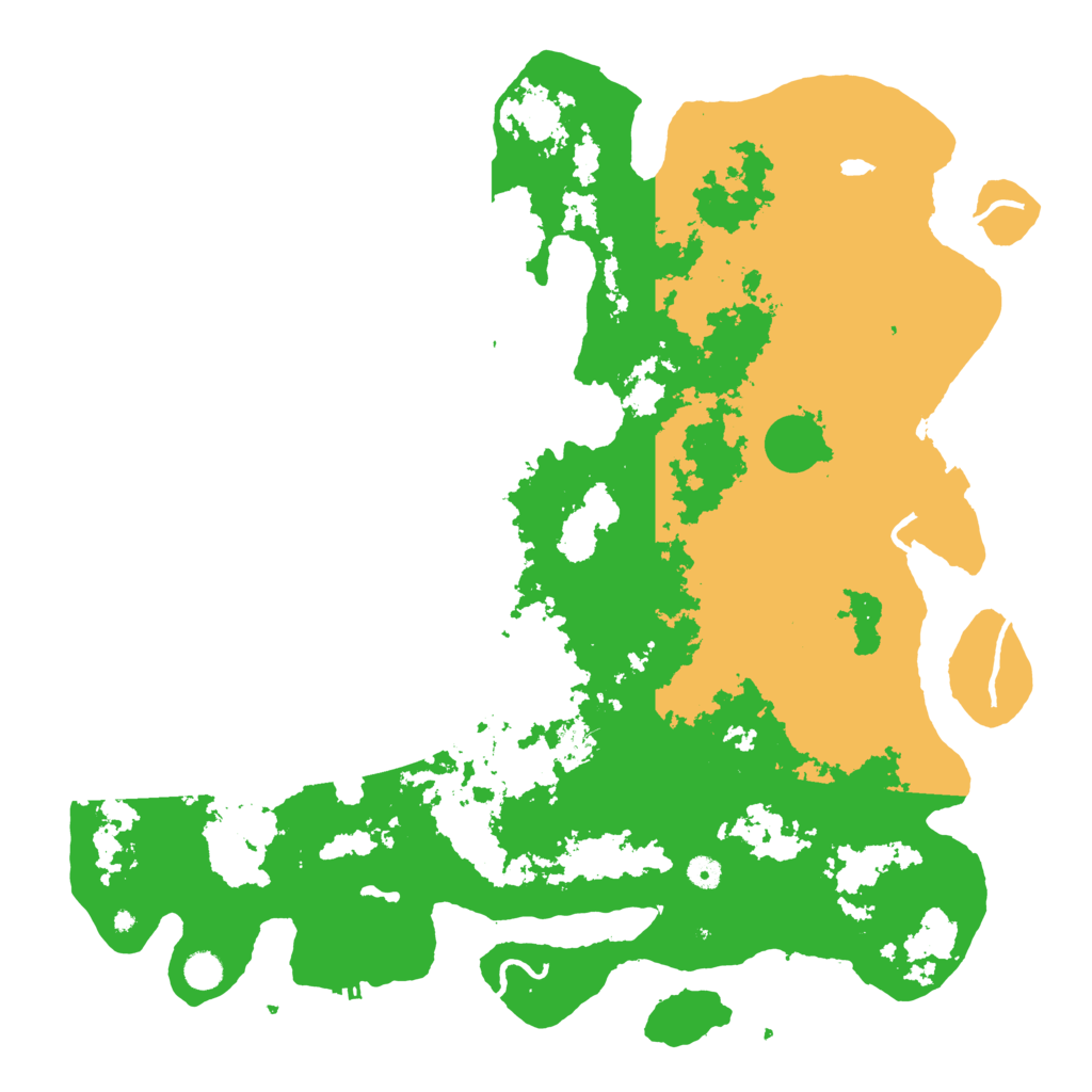 Biome Rust Map: Procedural Map, Size: 5000, Seed: 210636818
