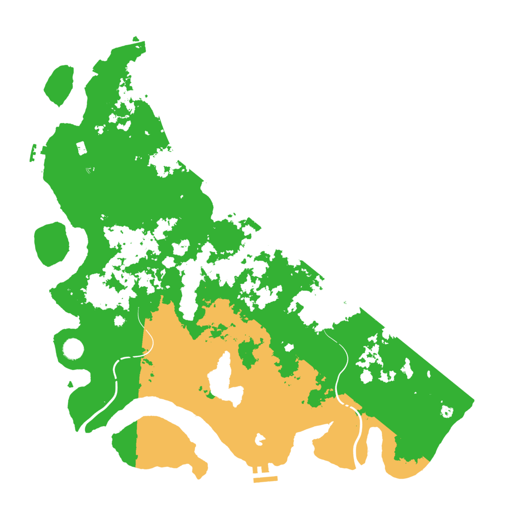 Biome Rust Map: Procedural Map, Size: 4250, Seed: 363617