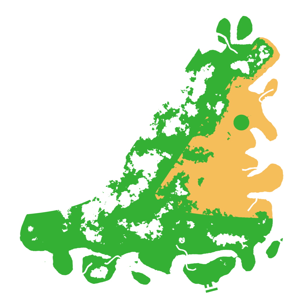 Biome Rust Map: Procedural Map, Size: 5000, Seed: 1434428028