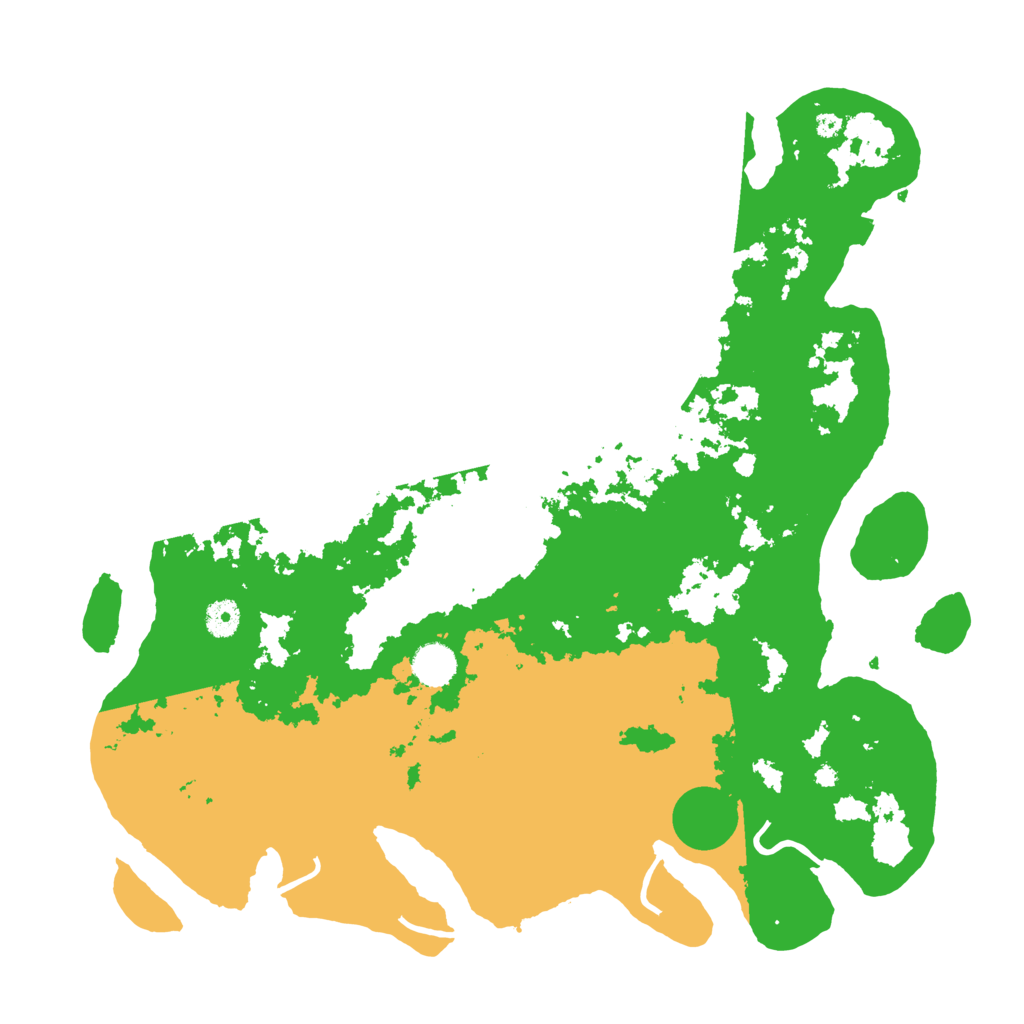 Biome Rust Map: Procedural Map, Size: 4250, Seed: 90510575