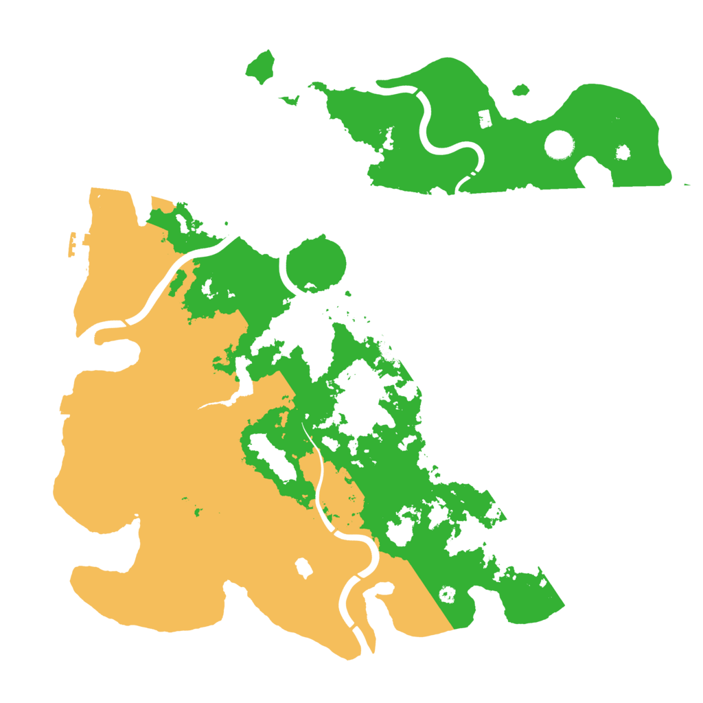 Biome Rust Map: Procedural Map, Size: 4250, Seed: 1026675052