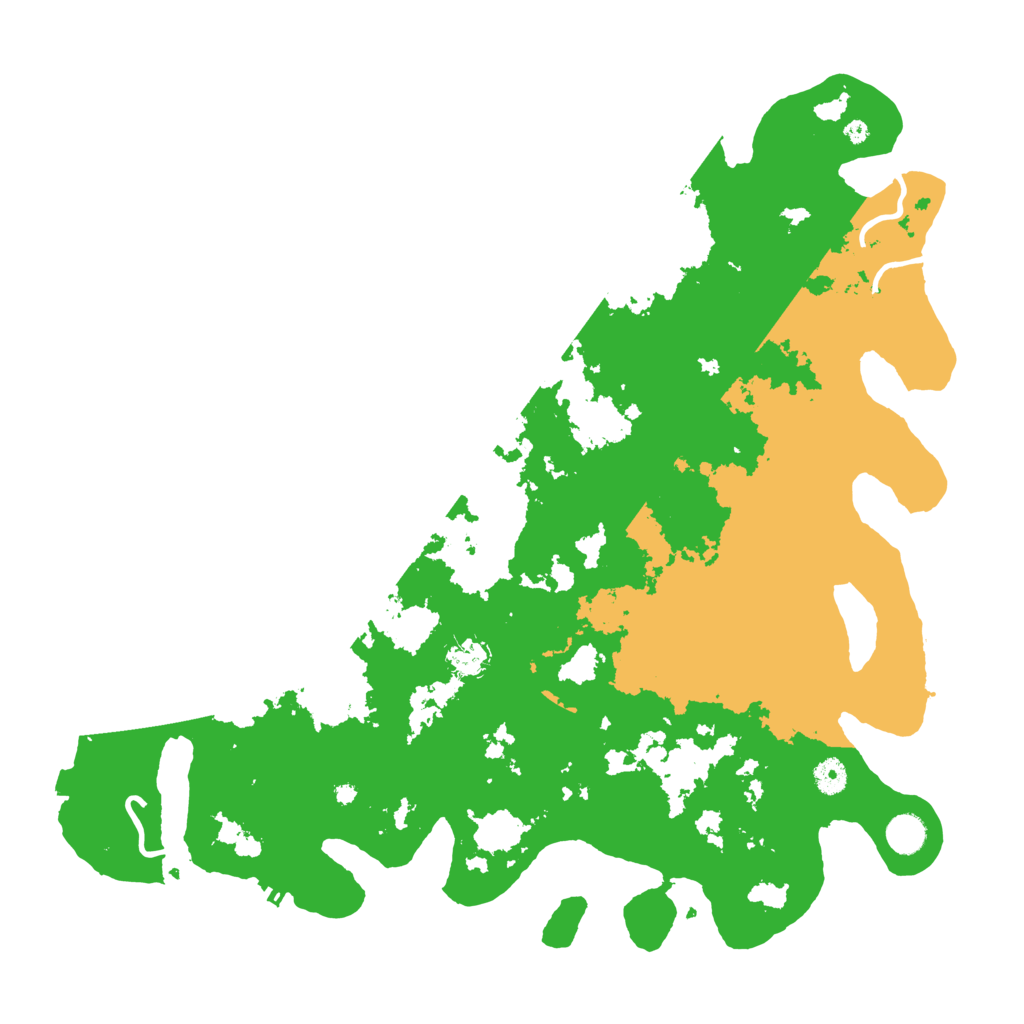 Biome Rust Map: Procedural Map, Size: 4500, Seed: 1755961271