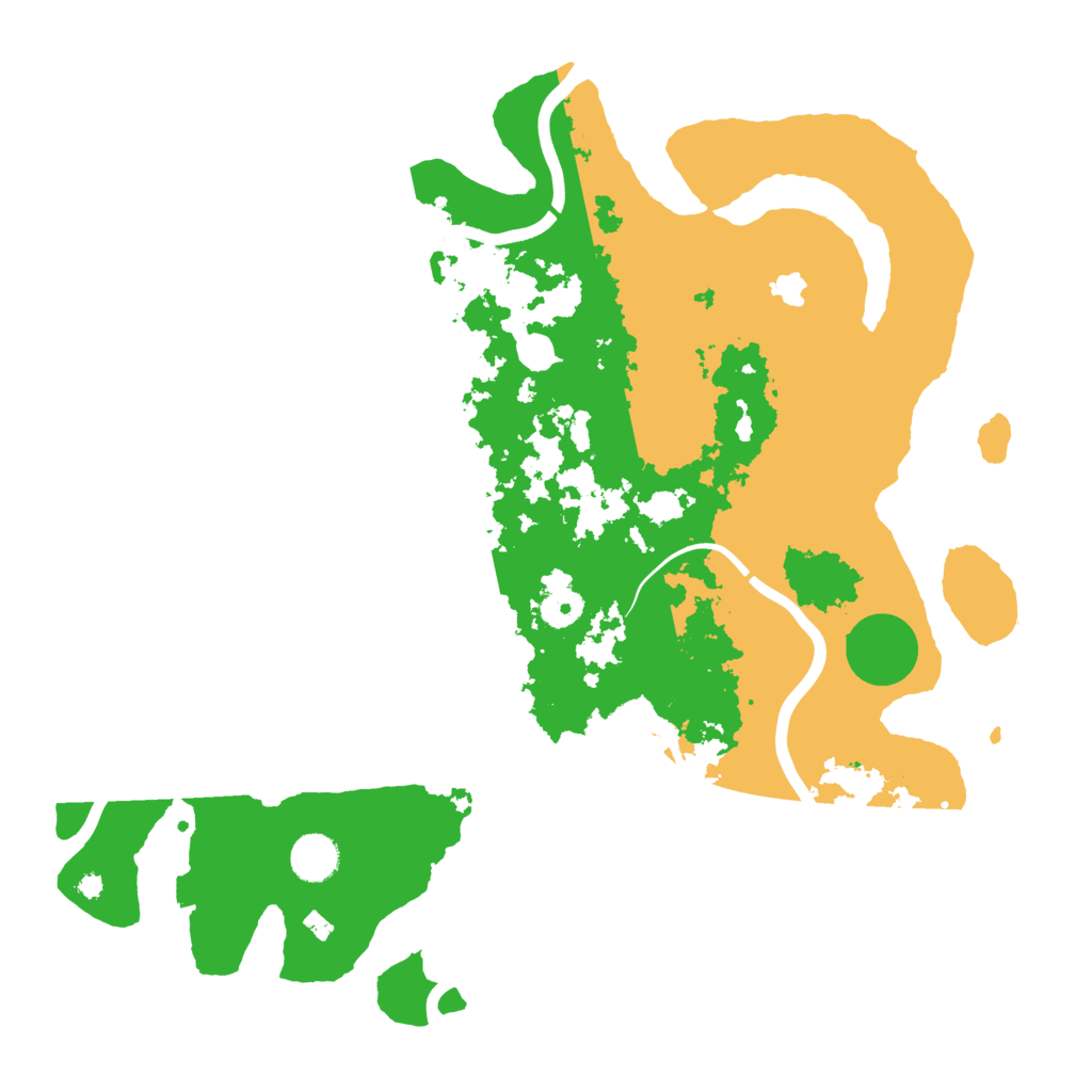 Biome Rust Map: Procedural Map, Size: 4000, Seed: 1352576824