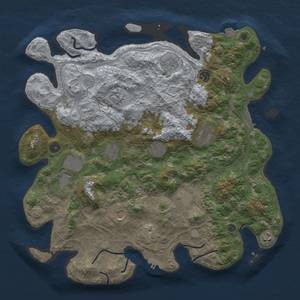 Thumbnail Rust Map: Procedural Map, Size: 4250, Seed: 1277727811, 19 Monuments