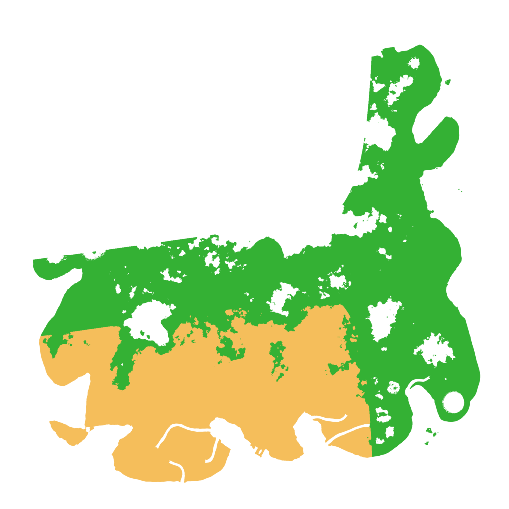 Biome Rust Map: Procedural Map, Size: 4250, Seed: 1277727811