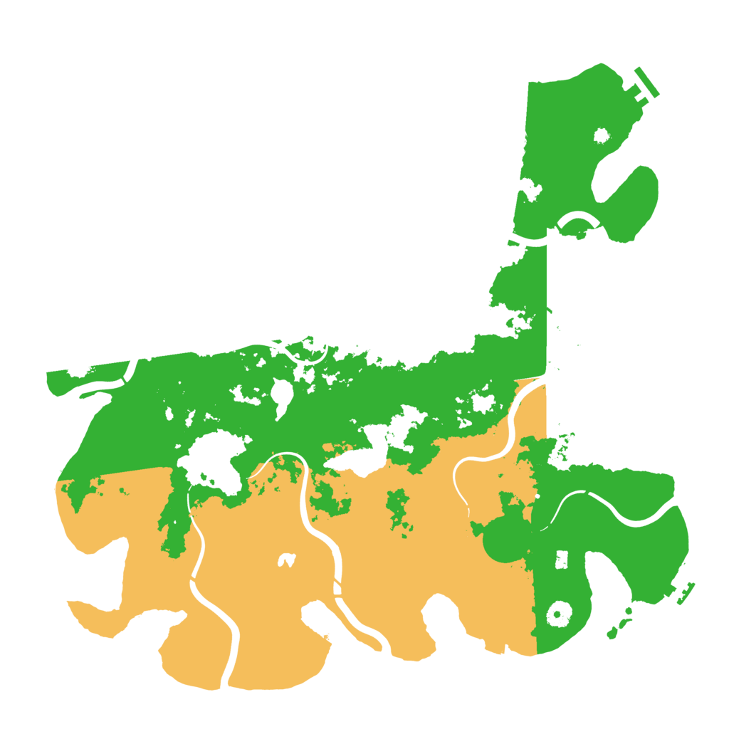 Biome Rust Map: Procedural Map, Size: 4250, Seed: 1277727811