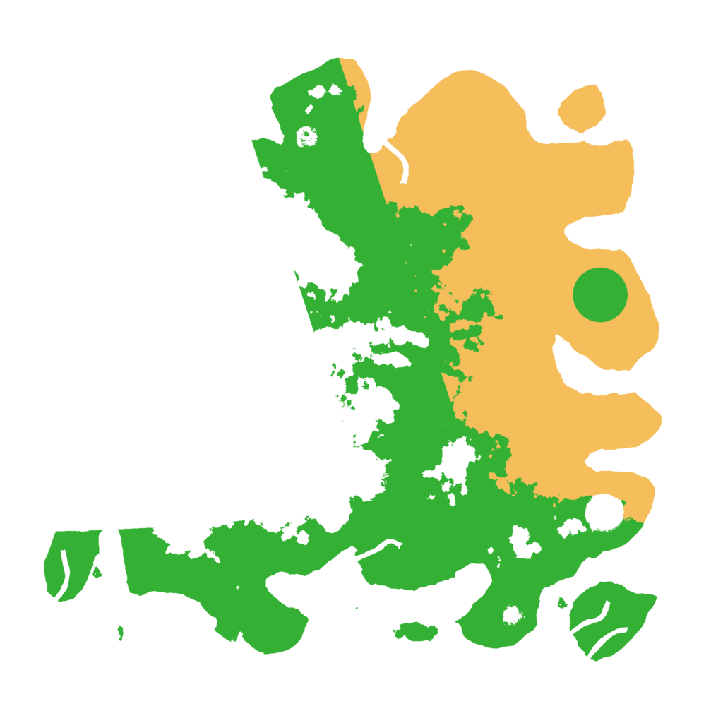 Biome Rust Map: Procedural Map, Size: 3500, Seed: 982546116