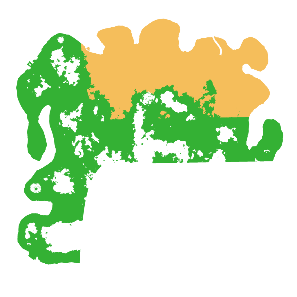 Biome Rust Map: Procedural Map, Size: 4250, Seed: 354762556