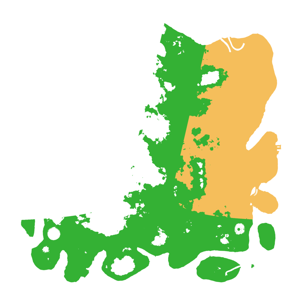 Biome Rust Map: Procedural Map, Size: 4250, Seed: 71223