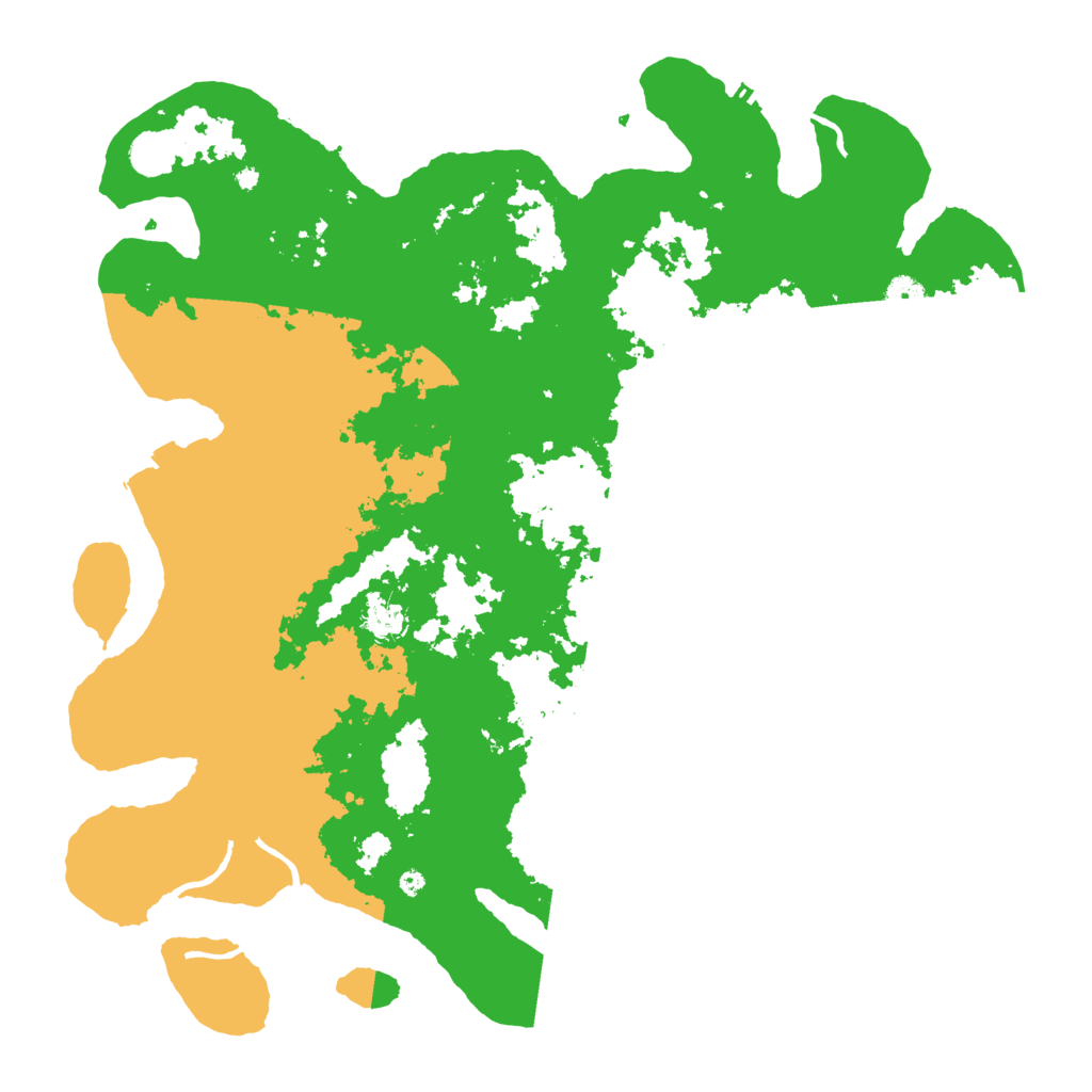Biome Rust Map: Procedural Map, Size: 4500, Seed: 877836457