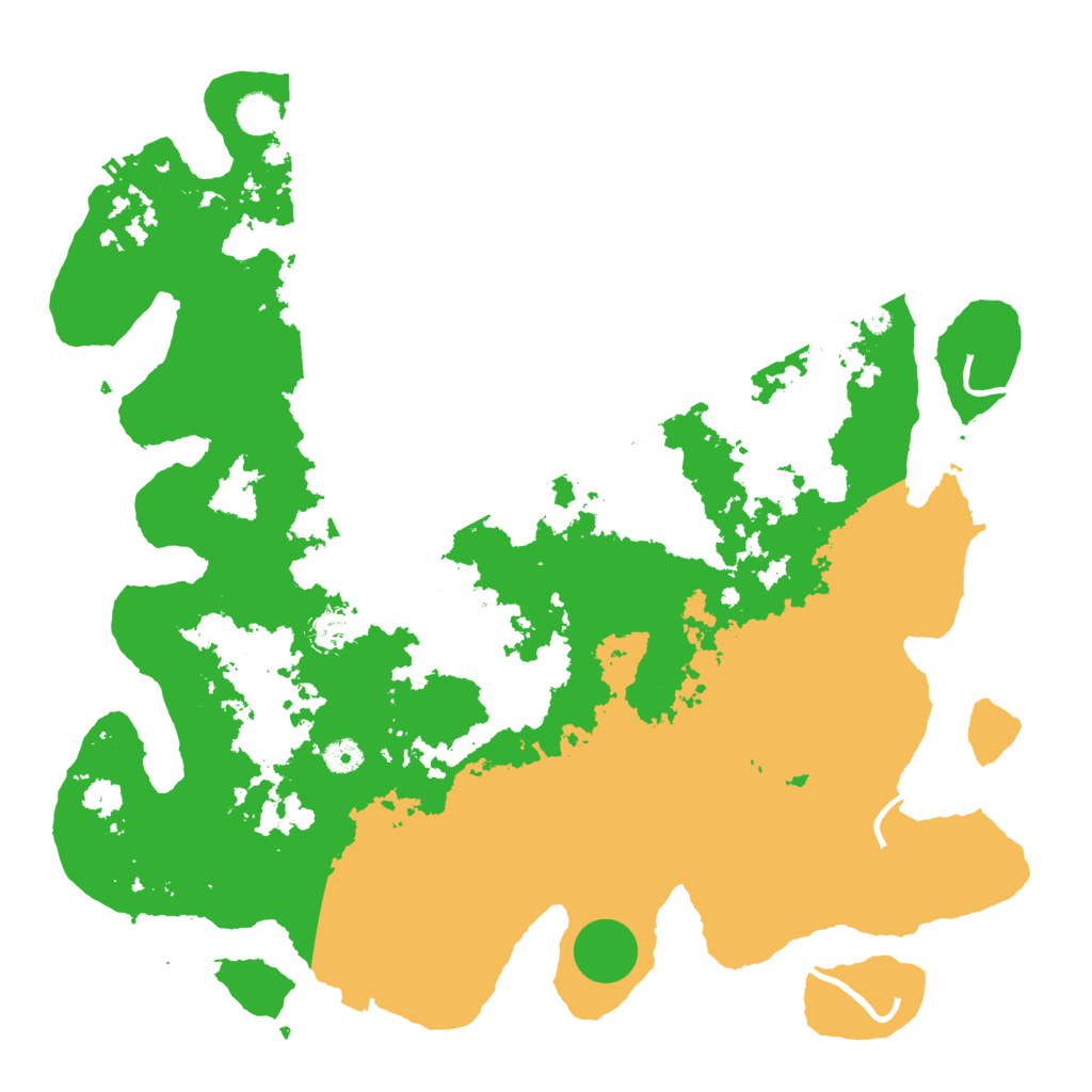 Biome Rust Map: Procedural Map, Size: 4500, Seed: 644546368