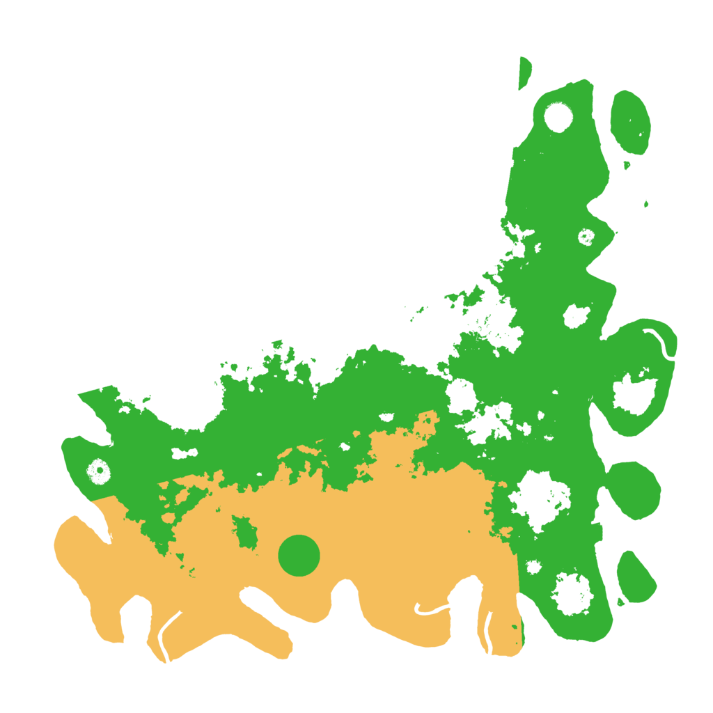 Biome Rust Map: Procedural Map, Size: 4500, Seed: 1397224516