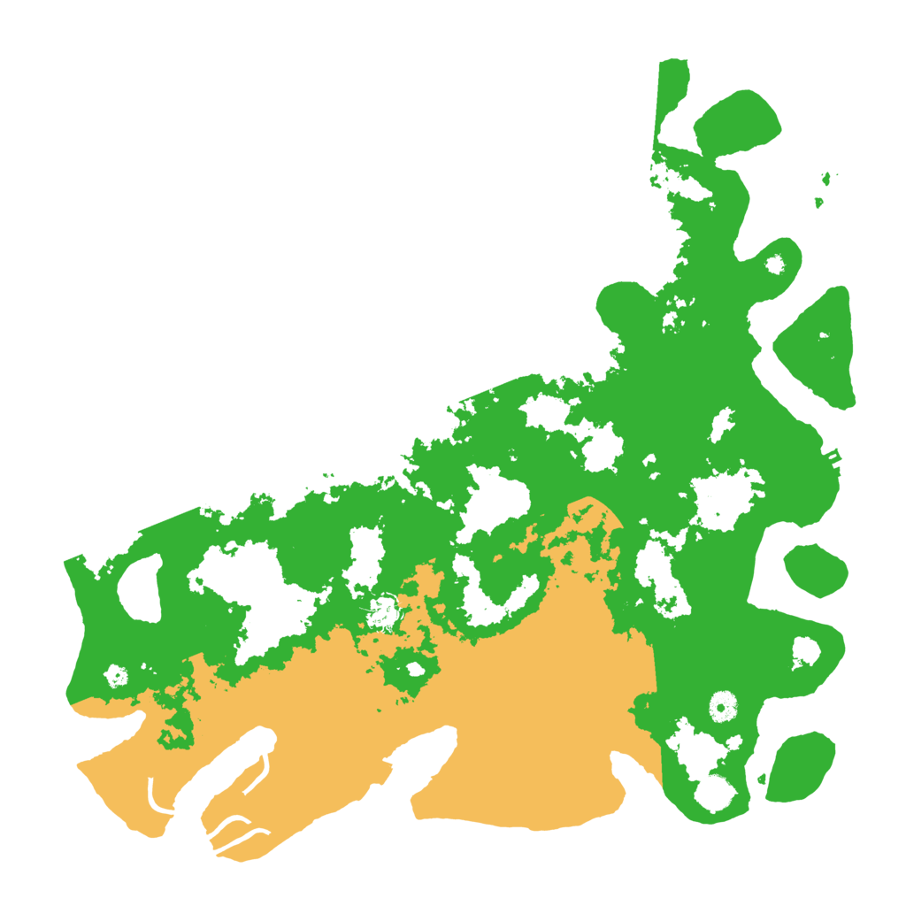 Biome Rust Map: Procedural Map, Size: 4500, Seed: 1047571403