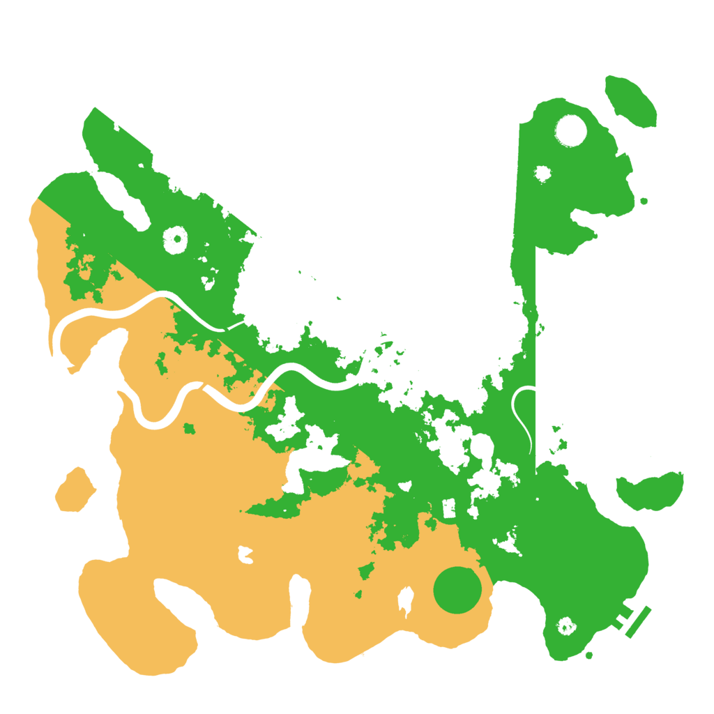 Biome Rust Map: Procedural Map, Size: 4000, Seed: 1909296830