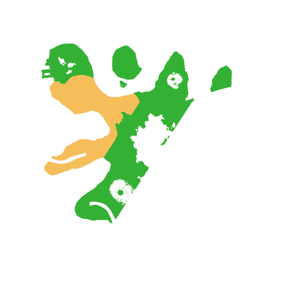 Biome Rust Map: Procedural Map, Size: 2000, Seed: 155026449