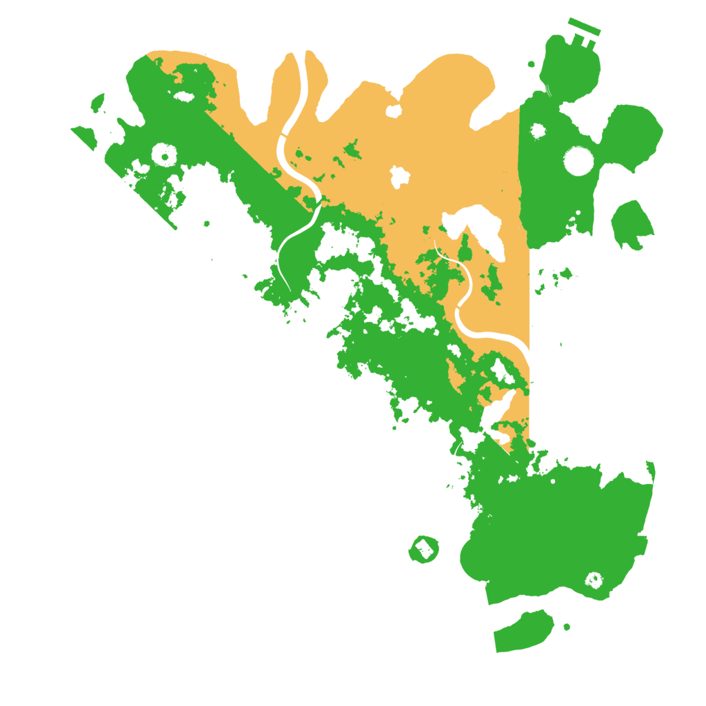 Biome Rust Map: Procedural Map, Size: 4250, Seed: 370131933