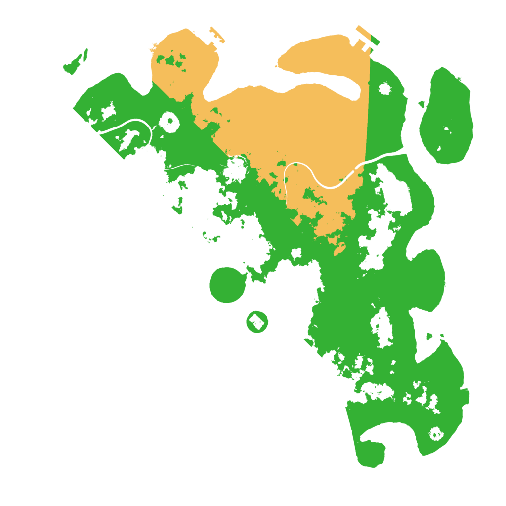 Biome Rust Map: Procedural Map, Size: 3750, Seed: 123311363