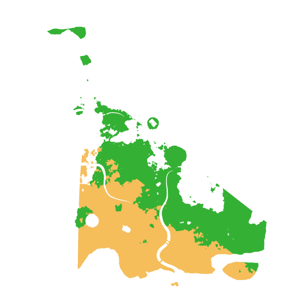 Biome Rust Map: Procedural Map, Size: 4250, Seed: 547