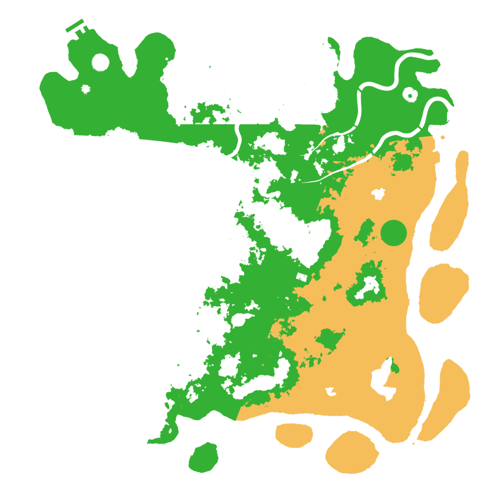 Biome Rust Map: Procedural Map, Size: 5000, Seed: 633