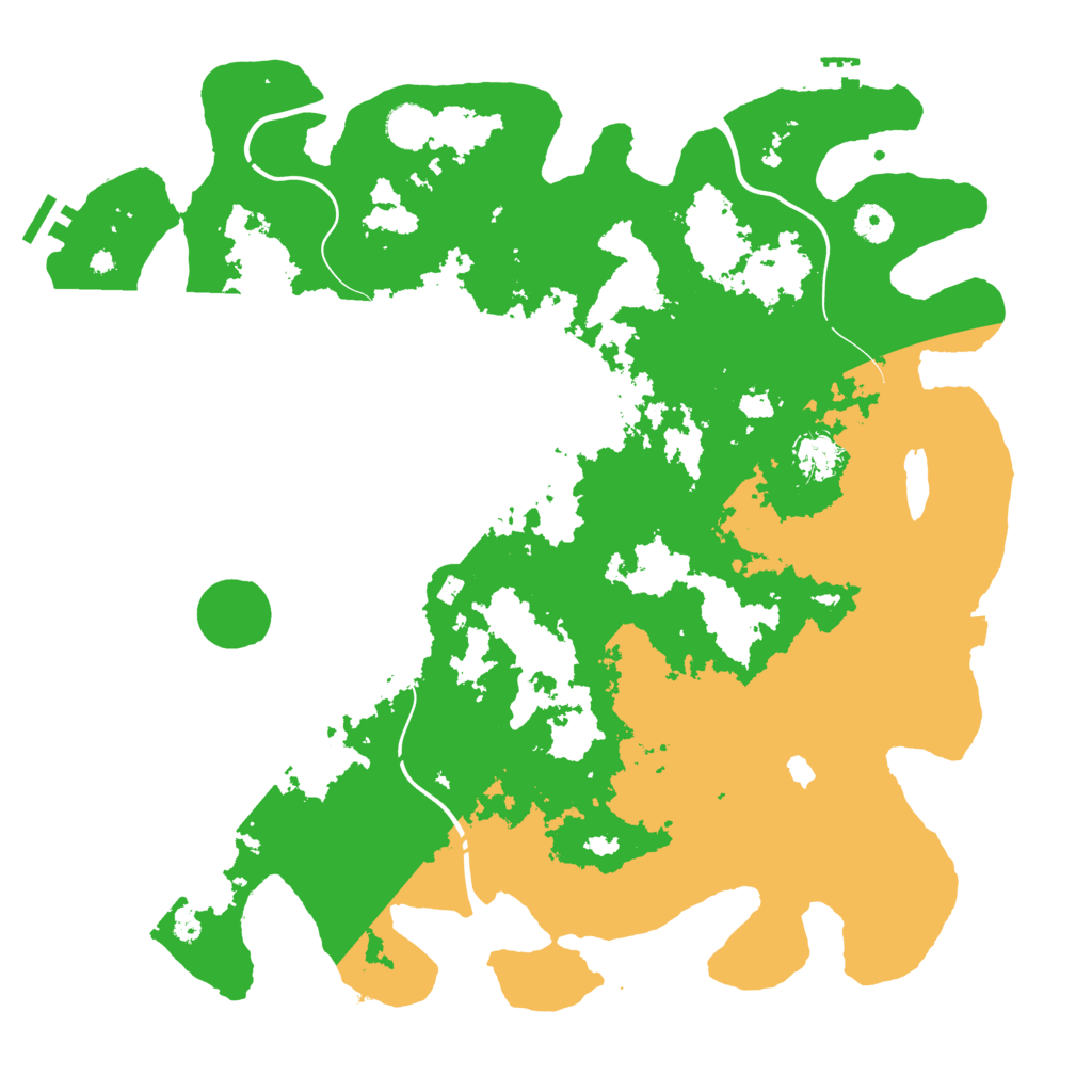 Biome Rust Map: Procedural Map, Size: 4250, Seed: 63300501