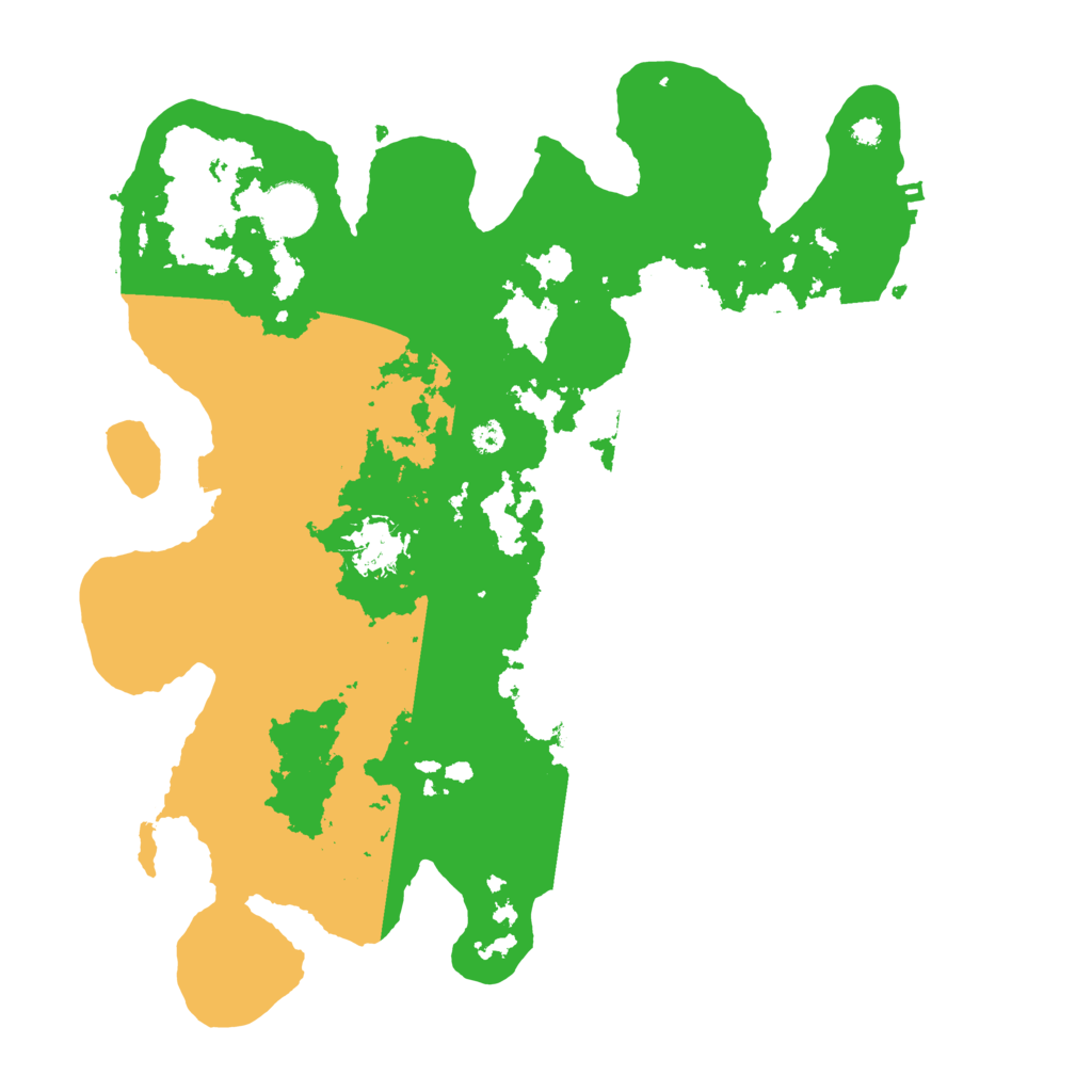 Biome Rust Map: Procedural Map, Size: 3500, Seed: 585336259