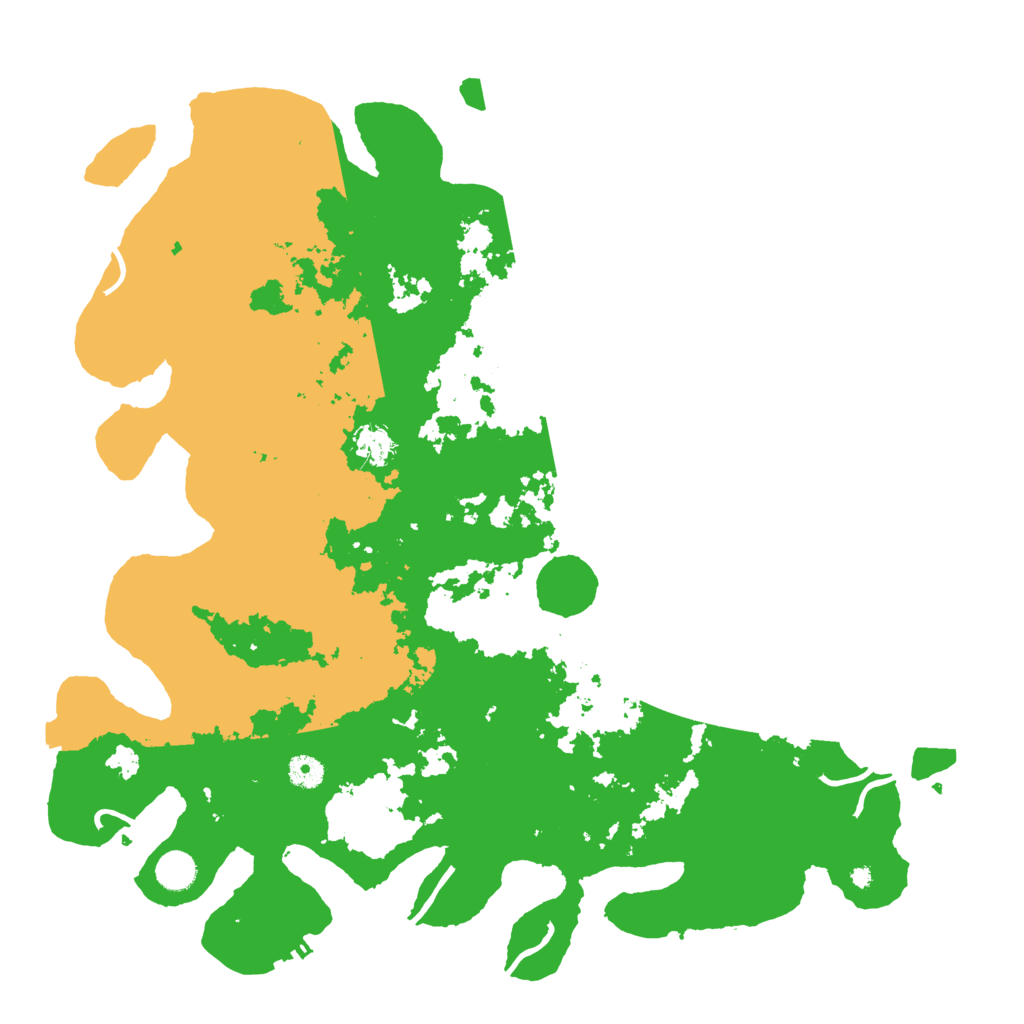 Biome Rust Map: Procedural Map, Size: 4500, Seed: 108187137