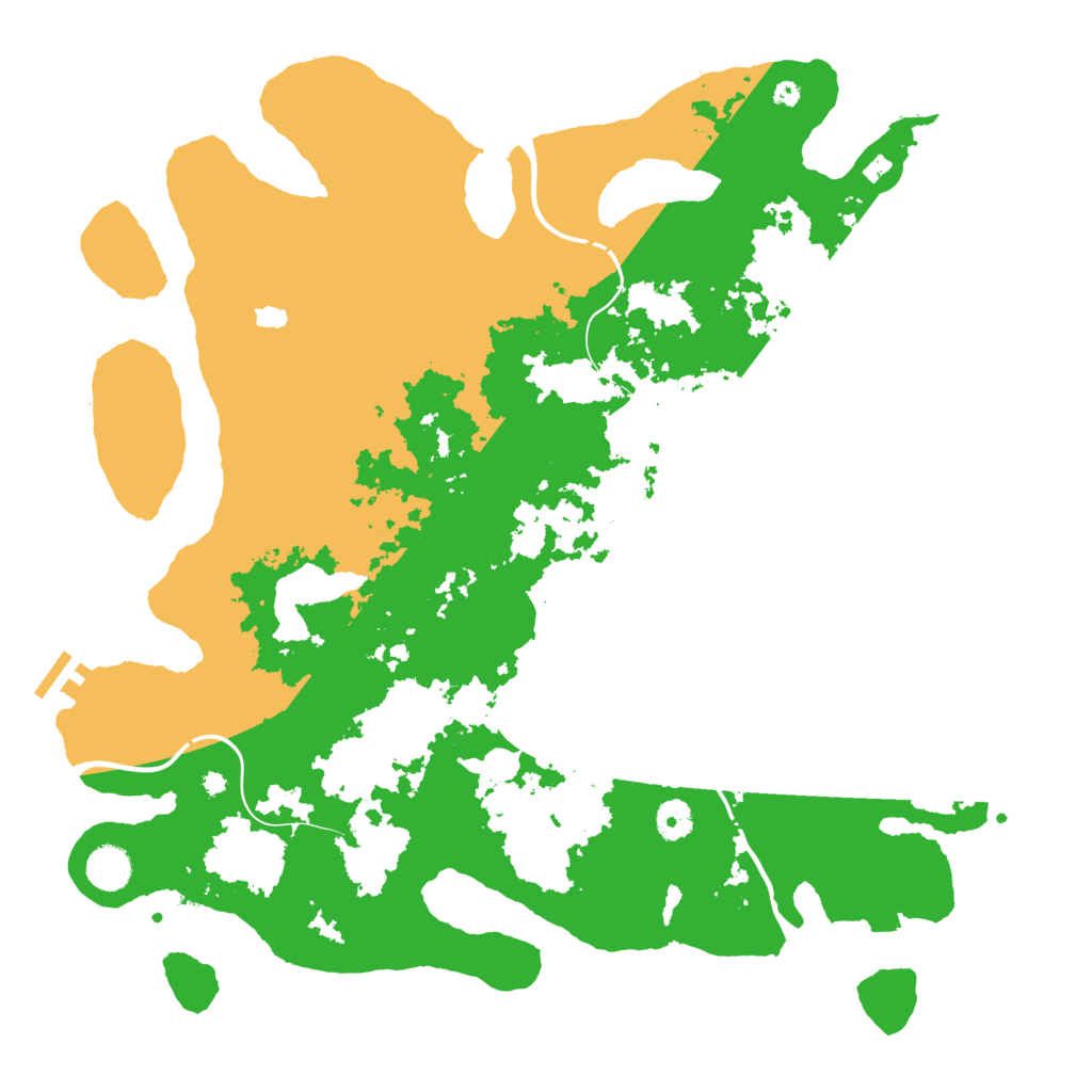 Biome Rust Map: Procedural Map, Size: 4250, Seed: 901305663