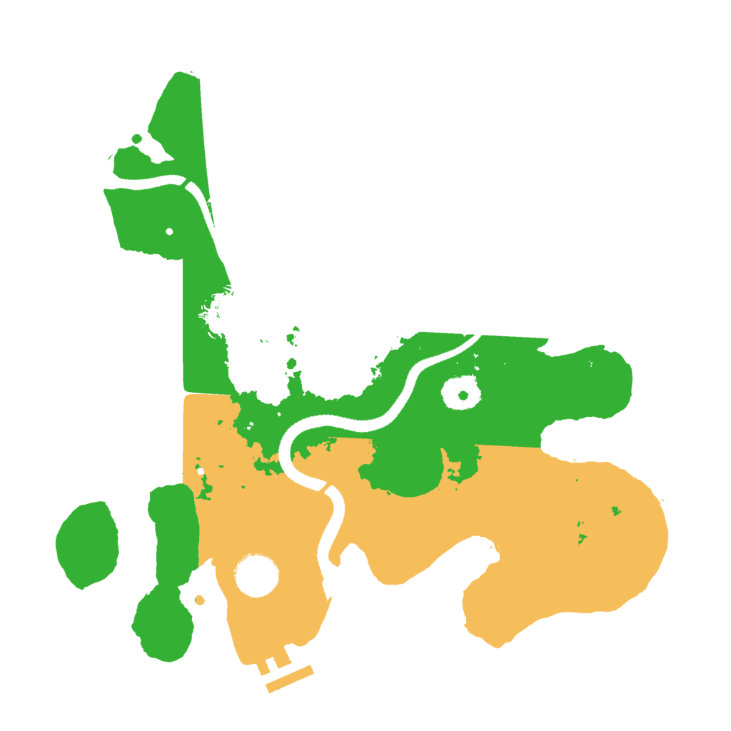 Biome Rust Map: Procedural Map, Size: 3000, Seed: 1927603915