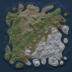 Thumbnail Rust Map: Procedural Map, Size: 4500, Seed: 902258993, 19 Monuments