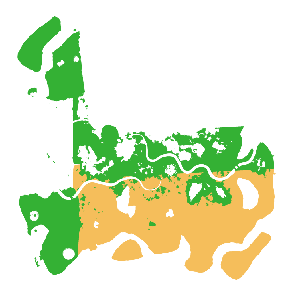 Biome Rust Map: Procedural Map, Size: 4500, Seed: 1130945368